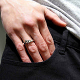 Crown Ring Uneven - Storytelling Jewelry