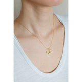 Omega Heart Necklace - Storytelling Jewelry